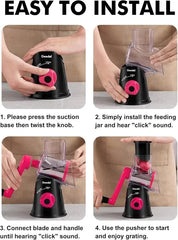 Rotary Cheese Grater